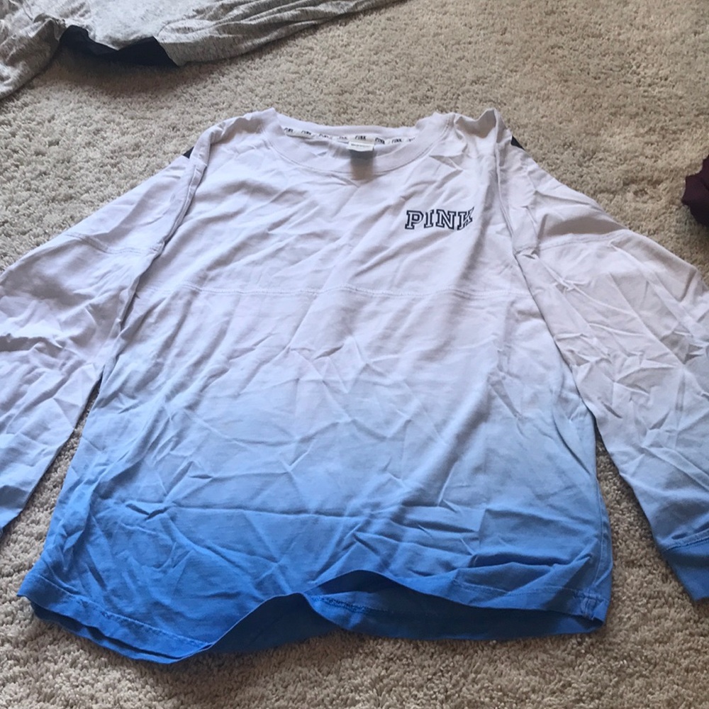 Ombré PINK long sleeve teeshirt